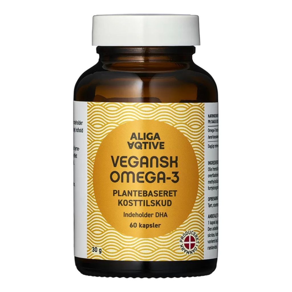 Aliga Aqtive Vegansk Omega-3 kapsler