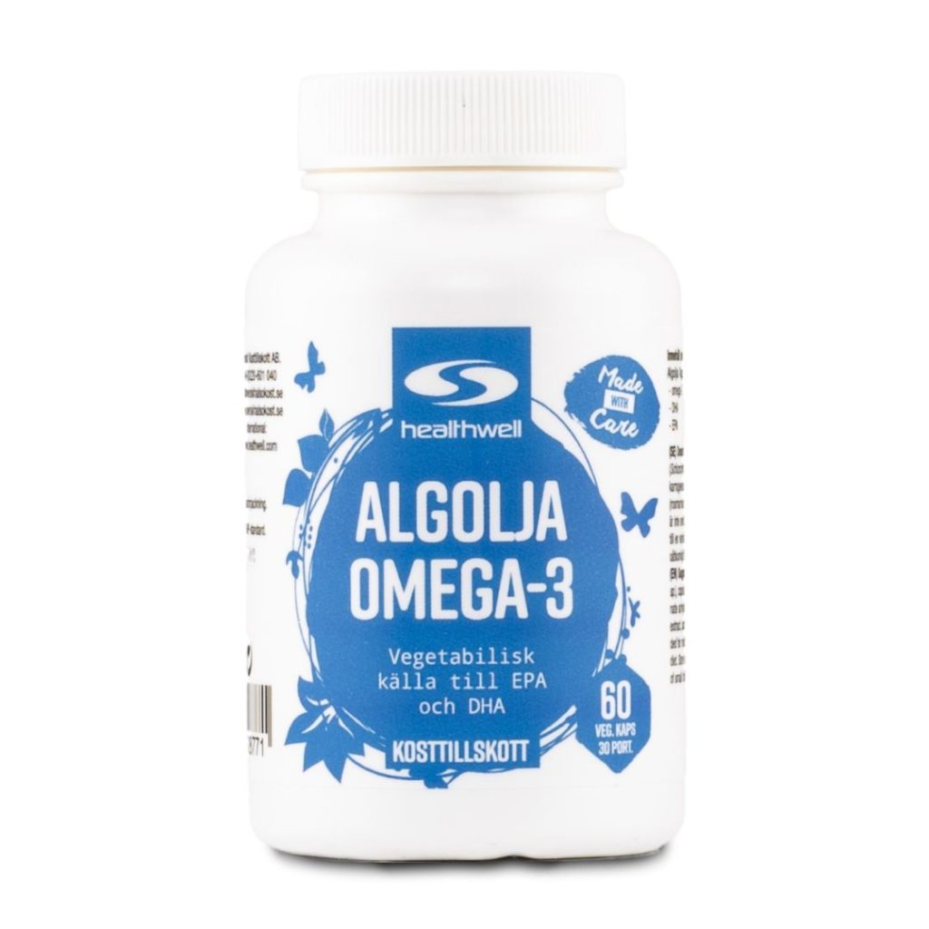 Healthwell Algolie Omega-3 kapsler