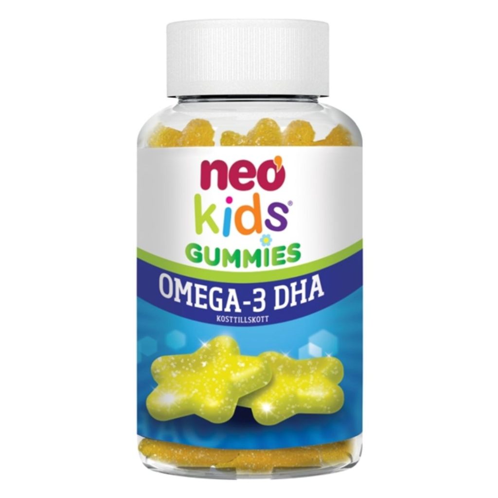 Neo Kids Gummies Omega-3 DHA vingummier