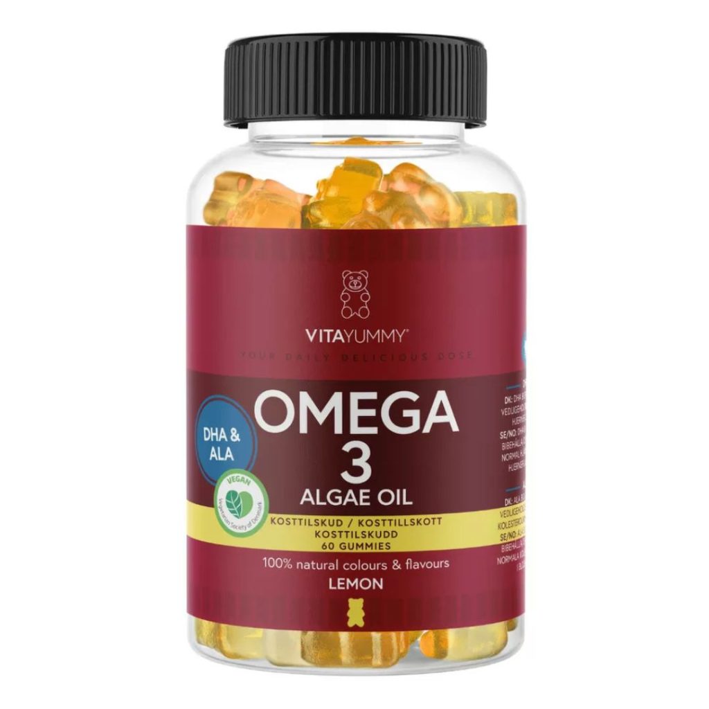 VitaYummy Omega-3 Lemon vingummier