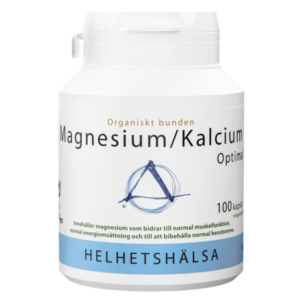 Helhetshälsa Calcium/Magnesium Optimal kapsler.