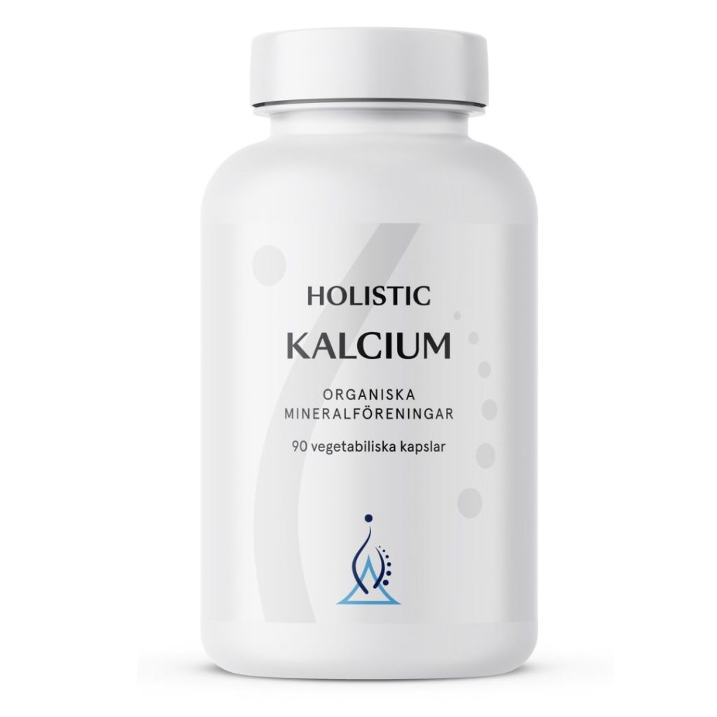 Holistic Calcium kapsler med tre calciumkilder.