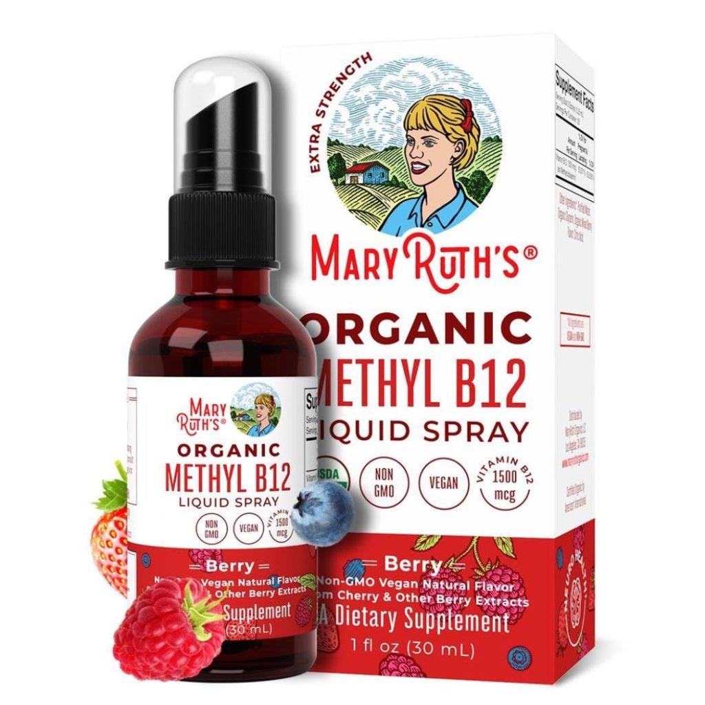 MaryRuth’s Metylerad B12 Spray flaske