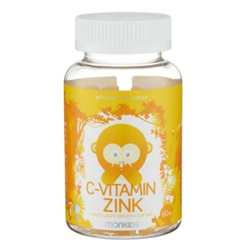 Monkids C-vitamin + Zink