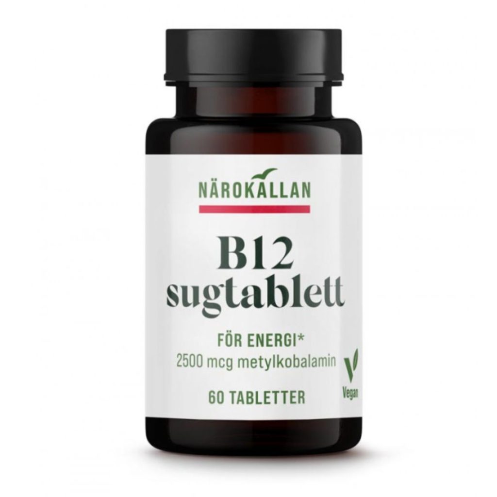 Närokällan B12 Sugtablett flaske