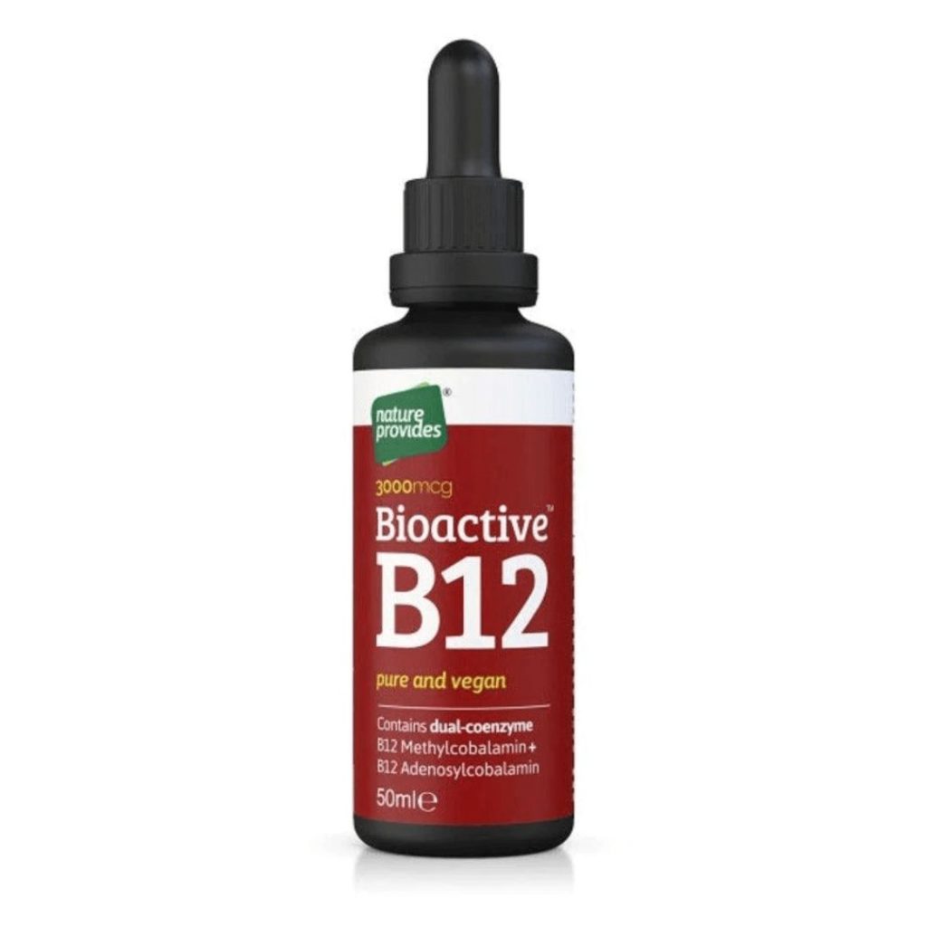 Nature Provides Bioactive B-12 flaske med pipette