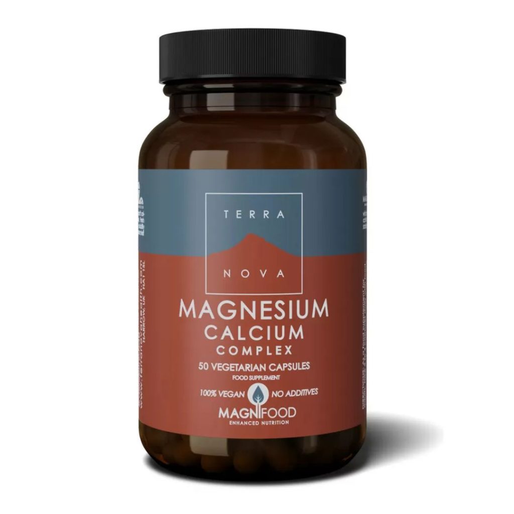 Terranova Magnesium Calcium kapsler med urter.
