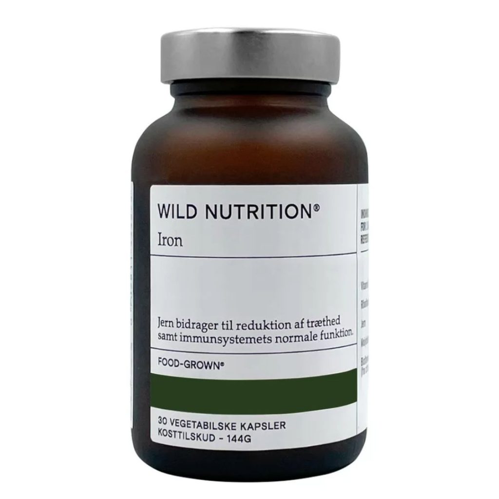 Billede af Wild Nutrition Iron kapselbeholder.