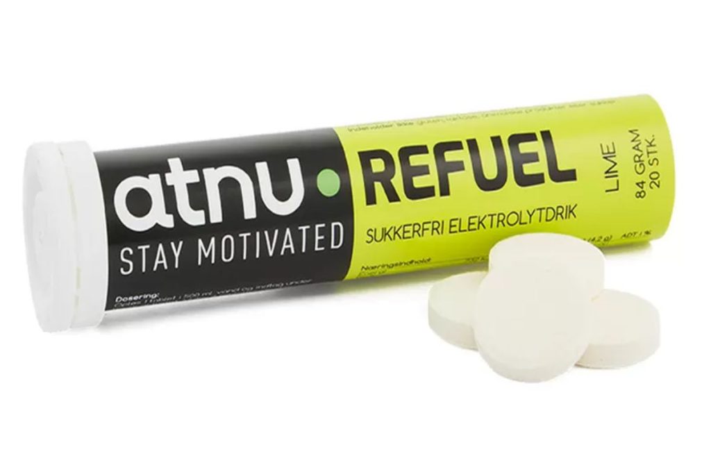 ATNU Refuel brusetabletter uden tilsat sukker