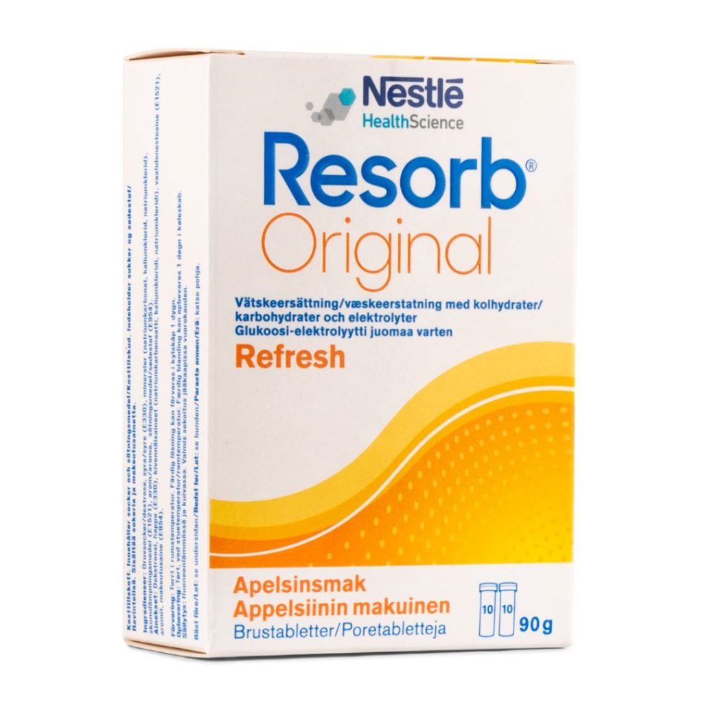 Resorb Original brusetabletter til væskeerstatning