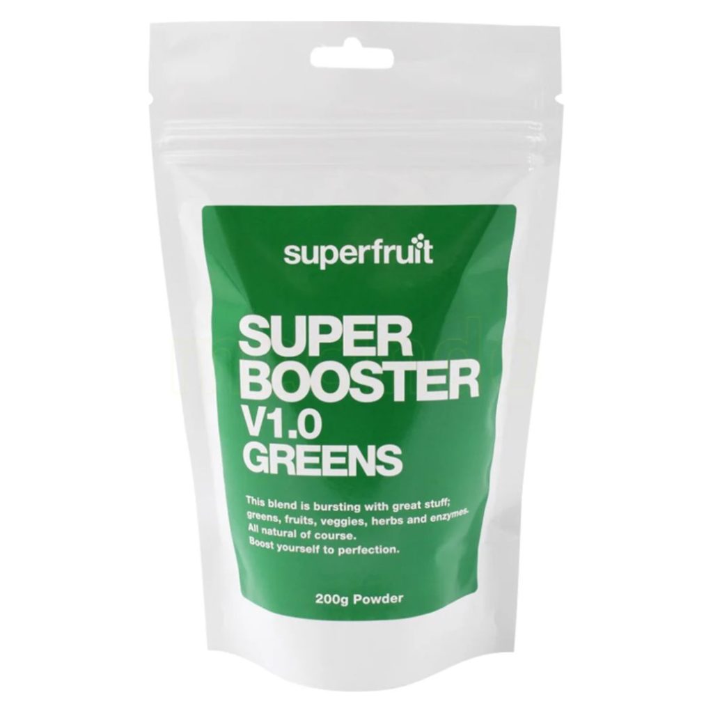 Superfruit Super Booster V1.0 Greens, 200g superfood-blanding.