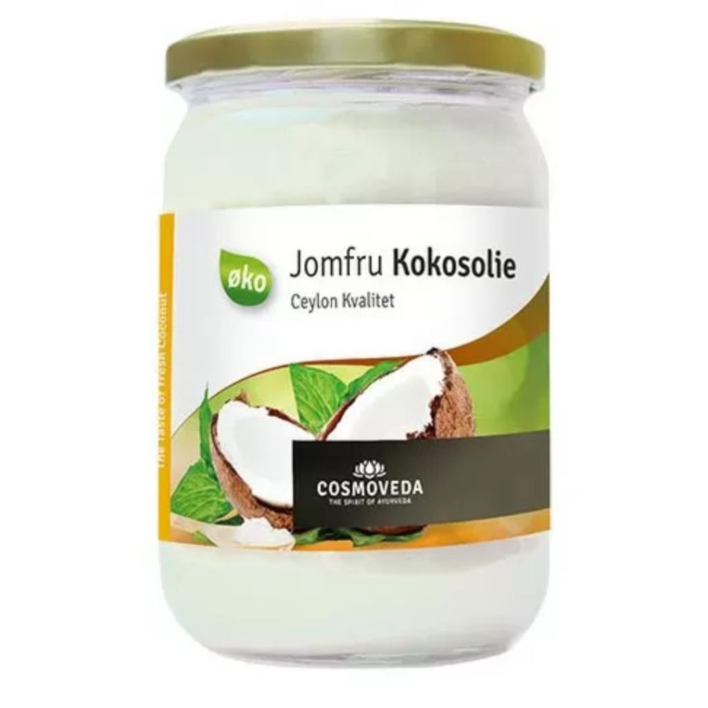 Cosmoveda økologisk jomfru kokosolie.