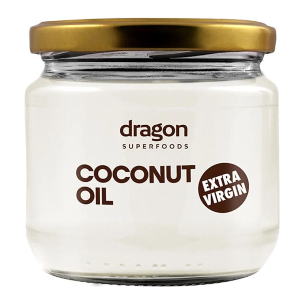 Dragon Superfoods økologisk ekstra jomfru kokosolie.