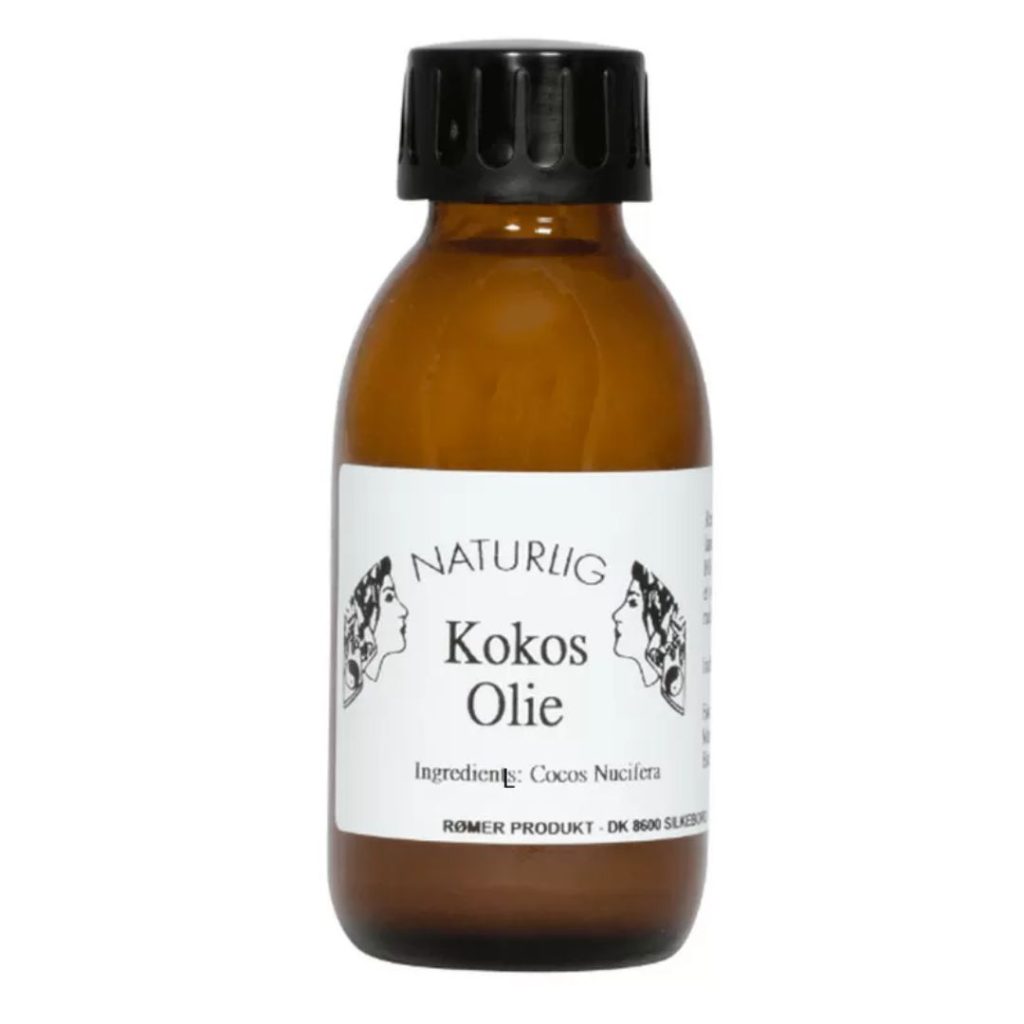 Naturlig kokosolie fra Rømer, økologisk og uden tilsætningsstoffer.